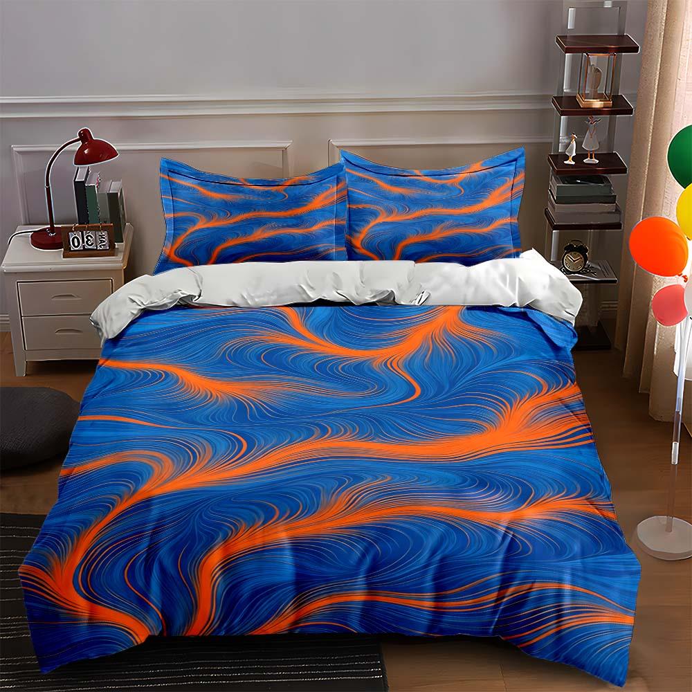 

Swirling, vibrant, dynamic. Bedding Duvet cover sets Duvet covers Pillowcases gifts (1 * Duvet Cover 2 * Pillowcases, without duvet insert) 135x200cm