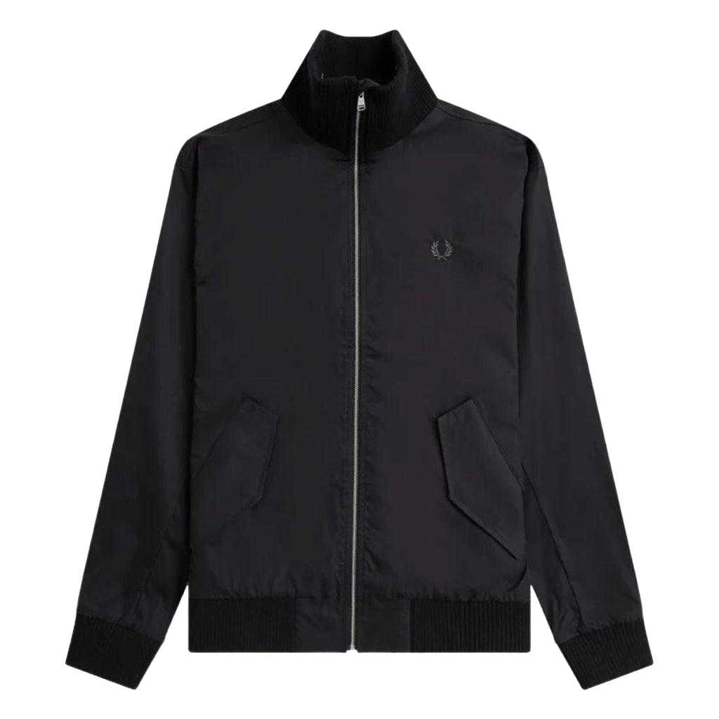 Fred Perry Mens Ribbed Tennis Bomber Jacket