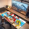 Super Mario2 Print  Cushion Non-slip Laptop Tablet Big Mousepad XXL Mat Mini PC Playmat With Lock edge
