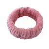 Fascia per Lavaggio Viso, Elastico per Lavaggio Viso, Fascia per Capelli da Donna, Peluche Monocolore, Fascia per Capelli da Casa per Trucco, Elastico per Capelli