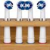 2/3/4 Slots Electric Toothbrush Head Holder Home Mini Portable Durable Hotel Non Slip Freestanding Natural Stand