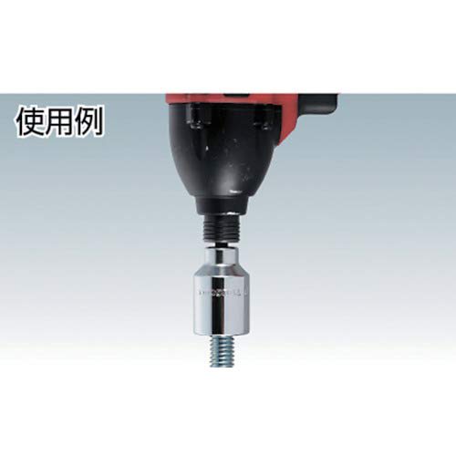 TRUSCO Electric Screwdriver - Socket Full Thread Compatible Thread Diameter W1/2