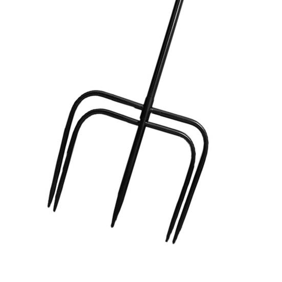 Flower Pot Holder Height Adjustable Rustproof Corrosion Resistant Bird Feeder Pole Solar Light Lantern Hanger Hook Garden Supplies