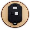 Seiko Uhr Wanduhr Dunkelbraunes Holz Durchmesser 360x48mm Funk Analog SEIKO EMBLEM HS558A