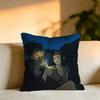 Hot Anime CCowboy Bebopp Pillow Case Square DoubleSided Sofa Cushion Cover Bedroom Bedside Pillow