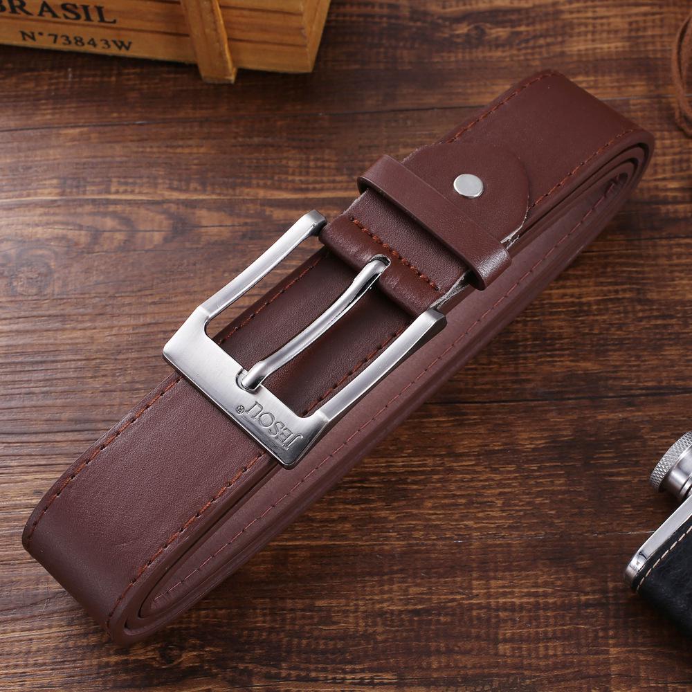 Men's Classic Gift Set: Watch, Leather Belt, Glasses, Perfume, Wallet (5 Pcs)