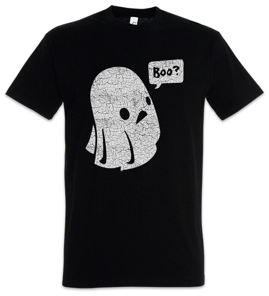 

Boo I Mens T-Shirt Spectre Viral Ghost Ghost Cute Halloween Comic Ghost 2XL