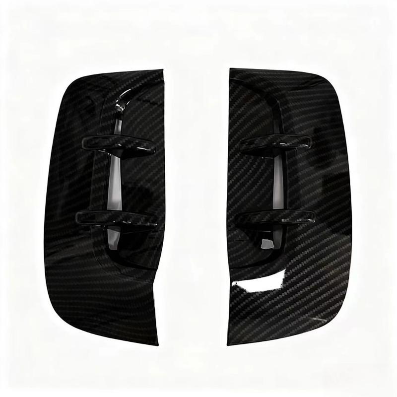 Exterior Styling Heat Dissipation Outlet Car Side Door Body Fender Leaf Board Decoration Cover Trim For Kia Stinger 2018-