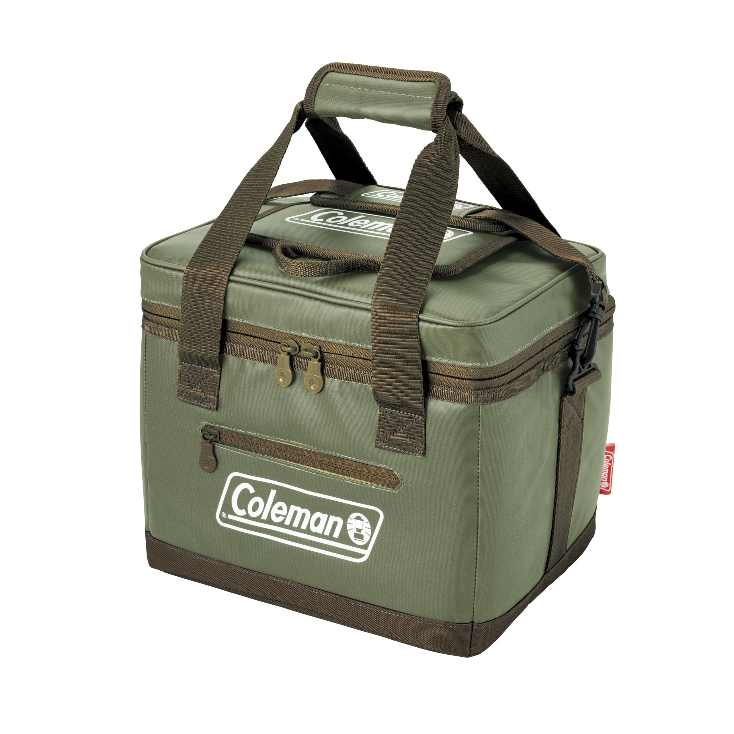 Coleman Ultimate Ice Cooler II 15L Cooler Box Keeps contents cool for approximately 32 hours Olive Ideal for outdoor club Features easy antibacterial оливковый