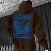 Men's Hooded Sweater TOKYO Comic Print Loose Pullover Hoodie Casual Men's Wear