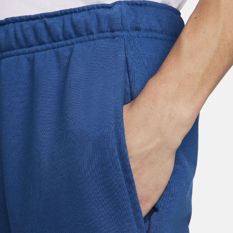Nike Color Block Letter Logo Print Jogger Knit Pants Men Bottoms Blue FB8578-476