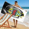Rapid Vienna team Print Beach Towel, Large Soft Quick Dry Towel for Beach Camping Swimming