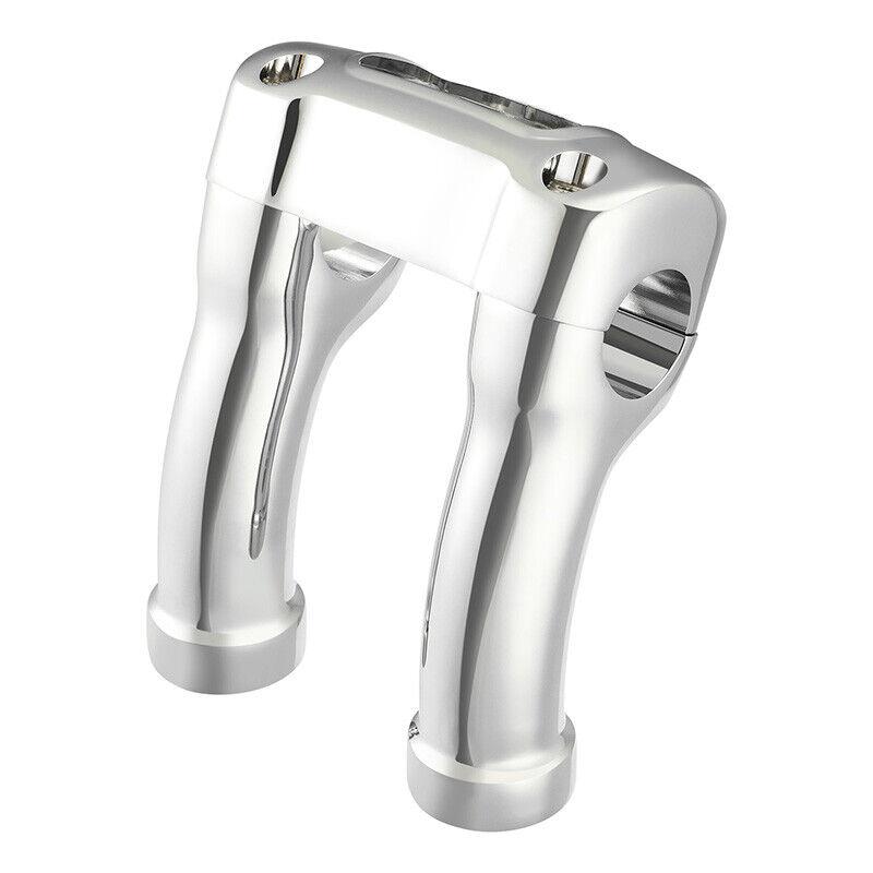 Motorrad 4" Lenkererhöhung Klemmenkit Für Harley Softail Breakout 1,25" Lenker