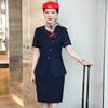 Women's Short-Sleeved Suit Skirt Set