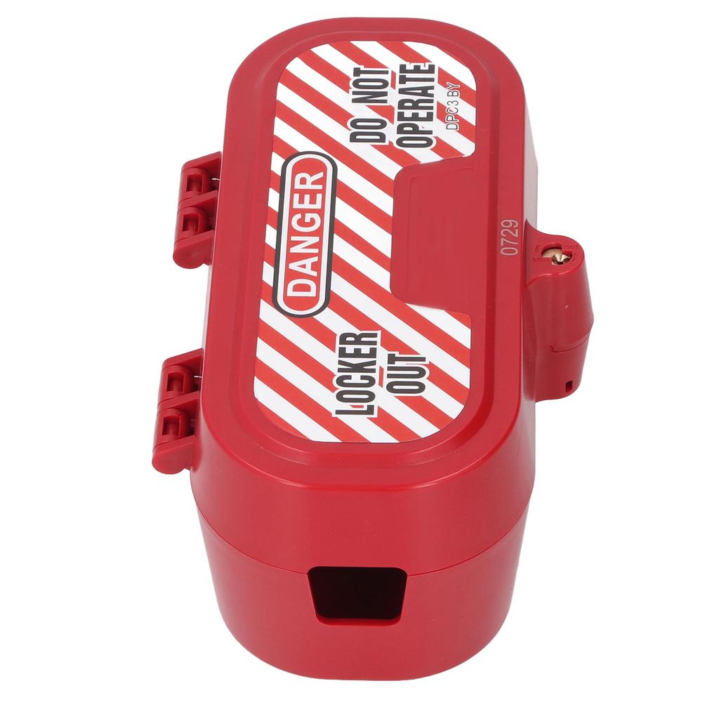 DPC3 Plug Lock Box with Keys and Tags Power Plug Security Lockout Device for Industrial Electrical