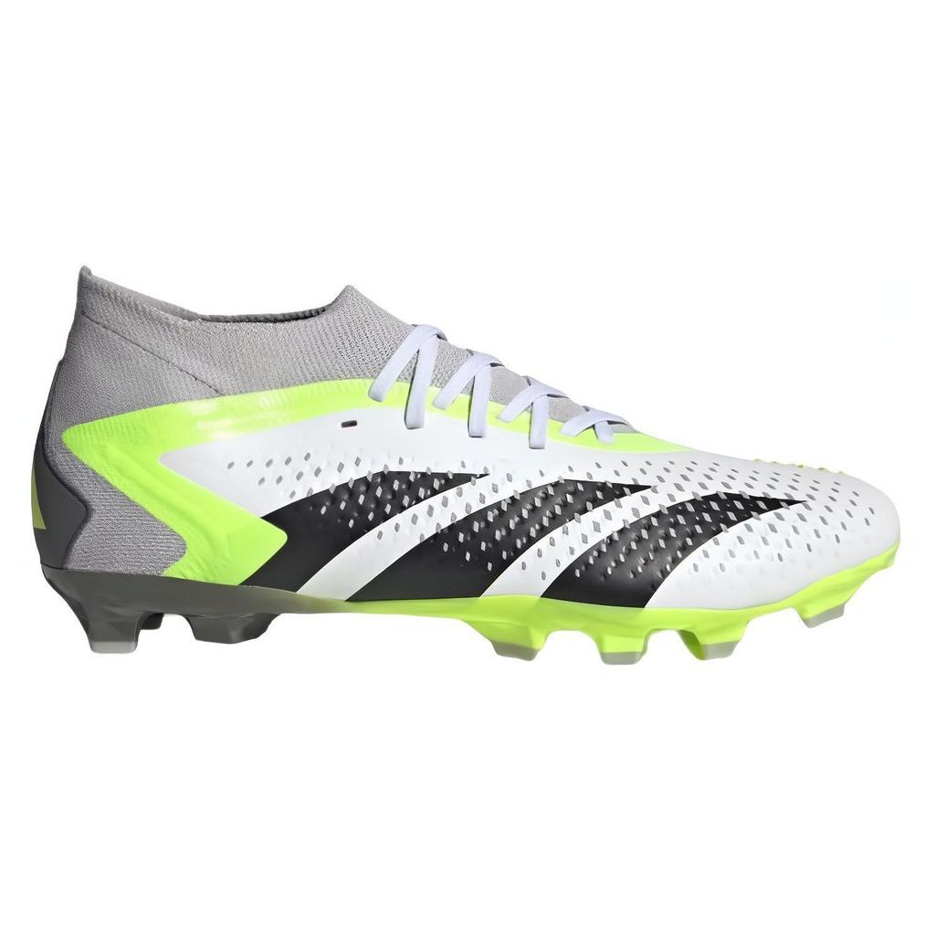 Adidas Predator Accuracy .2 Artificial Turf IC/IN Non-Slip Durable Soccer Shoes Men Soccer Shoes Gray Green IE9486