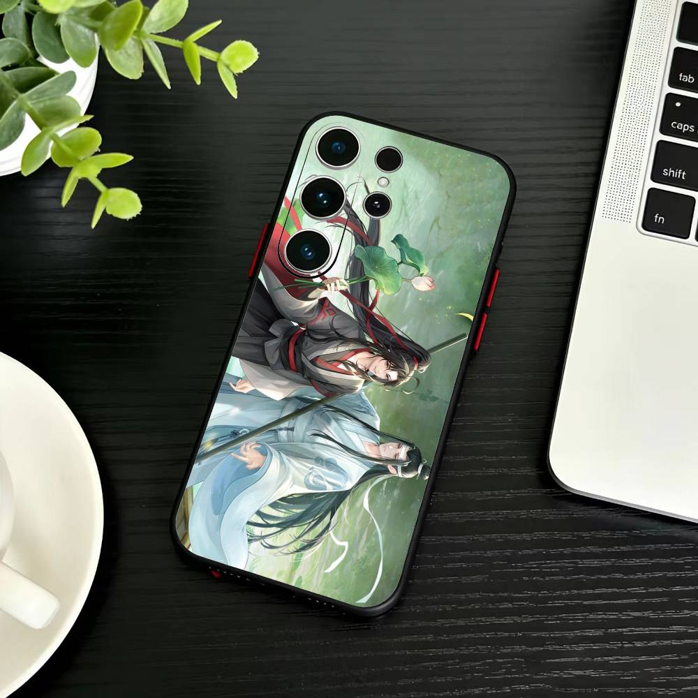 Grandmaster M-Demonic Cultivation Phone Case For Samsung S26,S25,S24,S23,S22,S21,S20,Ultra,Plus,FE Black Soft Cover