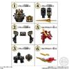 Bandai Candy Mini Pla Number One Sentai Gojyuger Black Daijushin   Wolf Dekaliber 50 1 Piece
