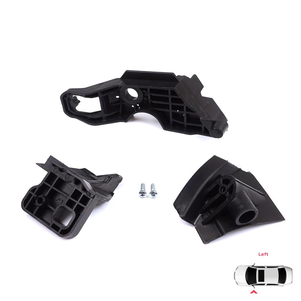 EHL577-1 Headlight Holder Mount Repair Bracket Tab Set Left Side for Peugeot 301 2017-2024 Facelift 9817298380