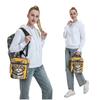 Cute Tabby Cat Face Insulated Lunch Bag for Women Kids Portable Food Boxes Thermal Lunch Box Tote