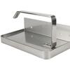 JinguLao Stainless Steel Punch-Free Toilet Paper Holder with Storage Shelf