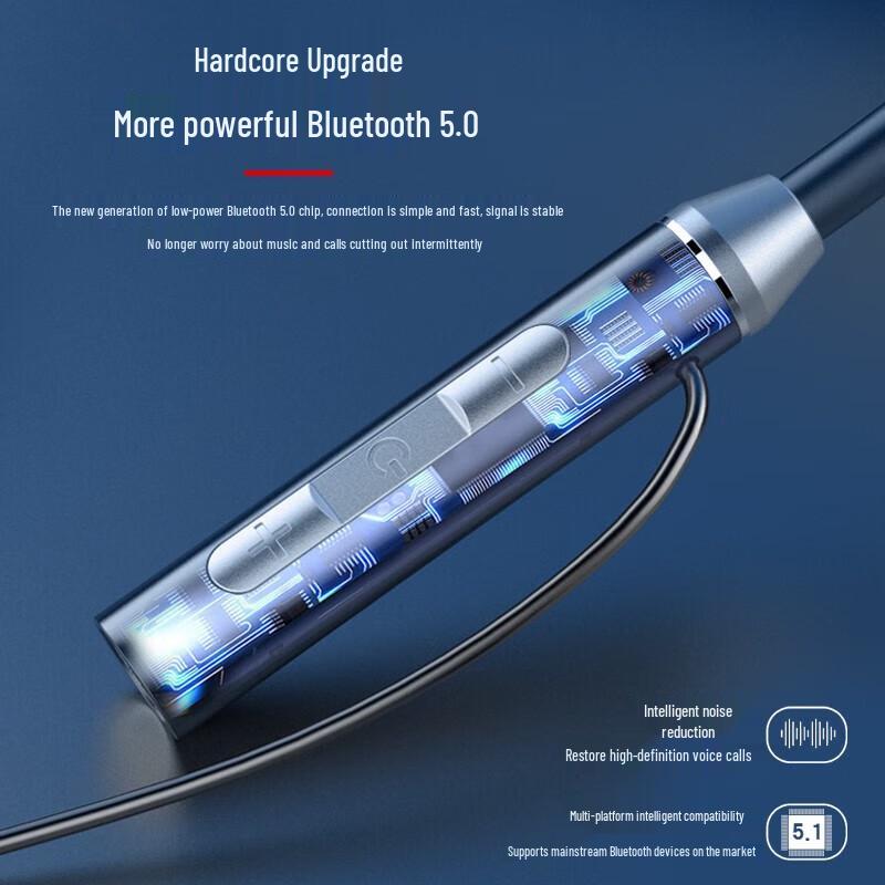 KOOKZZ R01 Wireless Neckband Sport Earphones