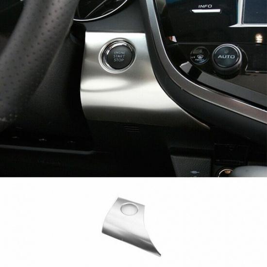 Silver Titanium Start Button Ignition Switch Panel For Toyota Camry 2018-