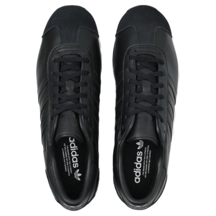 Adidas Originals Country 2 Pohodlné Všestranné Protiskluzové Odolné Nízké Neformální Boty Unisex Neformální Boty Černé JH5583