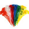 750 Stück 7 Farben Nylon Kabelmarkierer Klettverschluss Kordel Beschriftbar Ethernet-Kabel Reißverschluss Markierungsanhänger Nylon Strommarkierungsetikett-B61B