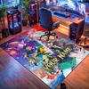 Custom Fantasy Games Carpet Rug for Living Room Bedroom Home Sofa Decoration,Kids play Nonslip Floor Mat