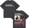 Rapper Unisexuel Carrasco Album Tour Cover T Shirt Unisexs Fashion Hip Hop Vintage T Shirts Casual Cotton Short Sleeve Tshirts