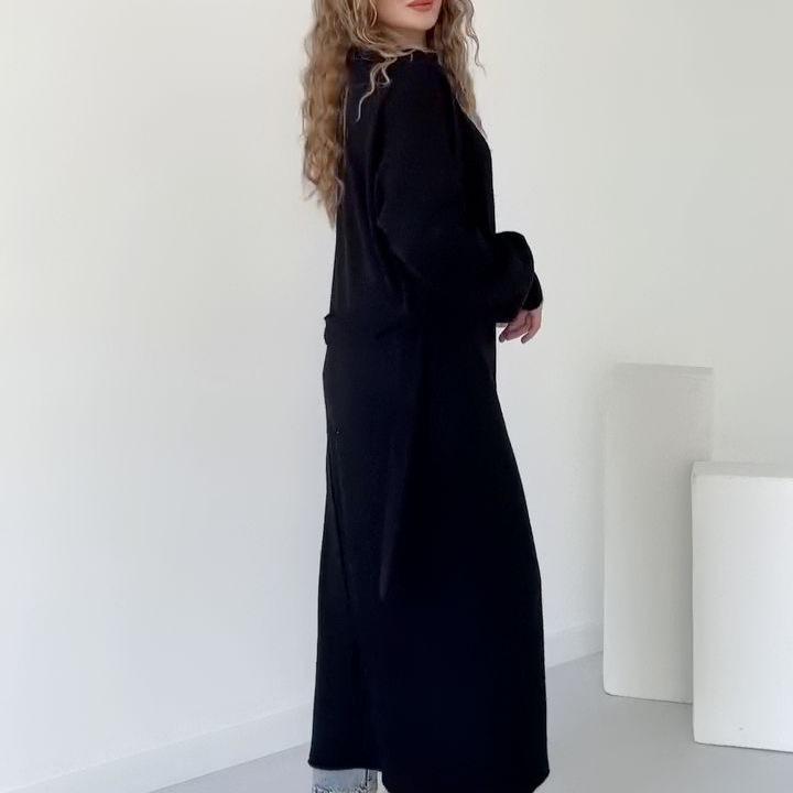 2025 Cross-border European and American Style Women's Clothing Amazon Loose Lazy Versatile Knee Jacket Casual Fashion Suit