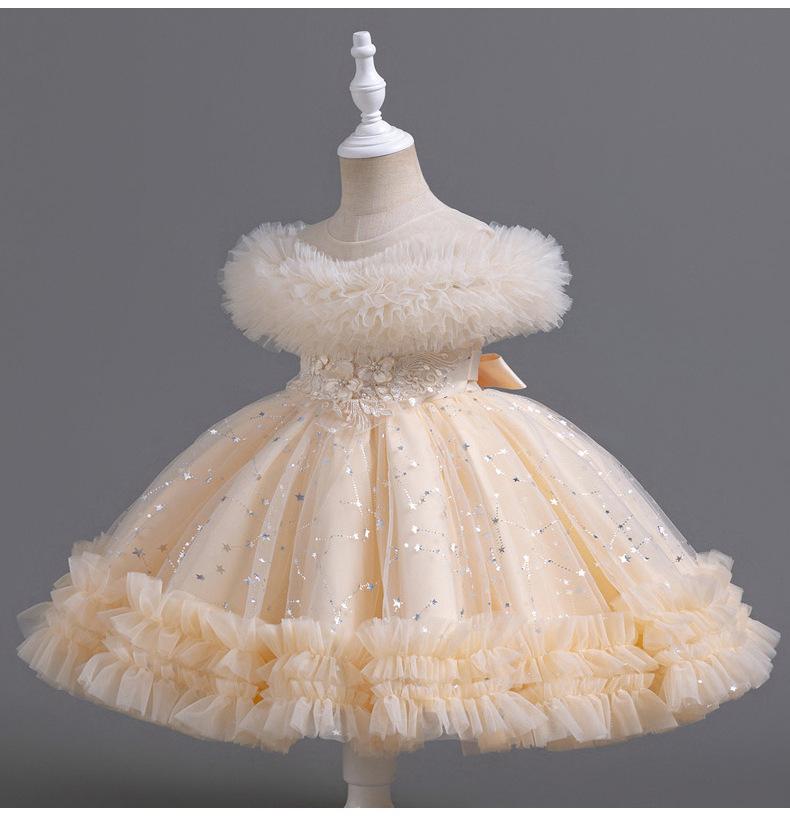 Mode Prinzessinkleid Mädchen Ärmellos Spitze Kinder Mädchen Partykleid Sommer Kinder Mädchen Abendkleid