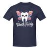 Piece Funny Tooth Funny Graphic  Cotton TShirt Tooth Fairy Tees Tops For Unisex