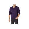 Polo Ralph Lauren Solid Color Pony Logo Embroidered V-Neck Long Sleeve Sweater Men Sweater Purple MNPOSWE16820071-500