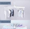 Stainless Steel Folding Baby Clothes & Towel Drying Rack for Bedroom