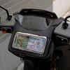 Touchscreen Wasserdichte Lenker-Aufbewahrungstasche für Motorrad, Roller (Vespa, Honda, Universal) für Outdoor-Fahrradtouren, Navigations-Hüfttasche