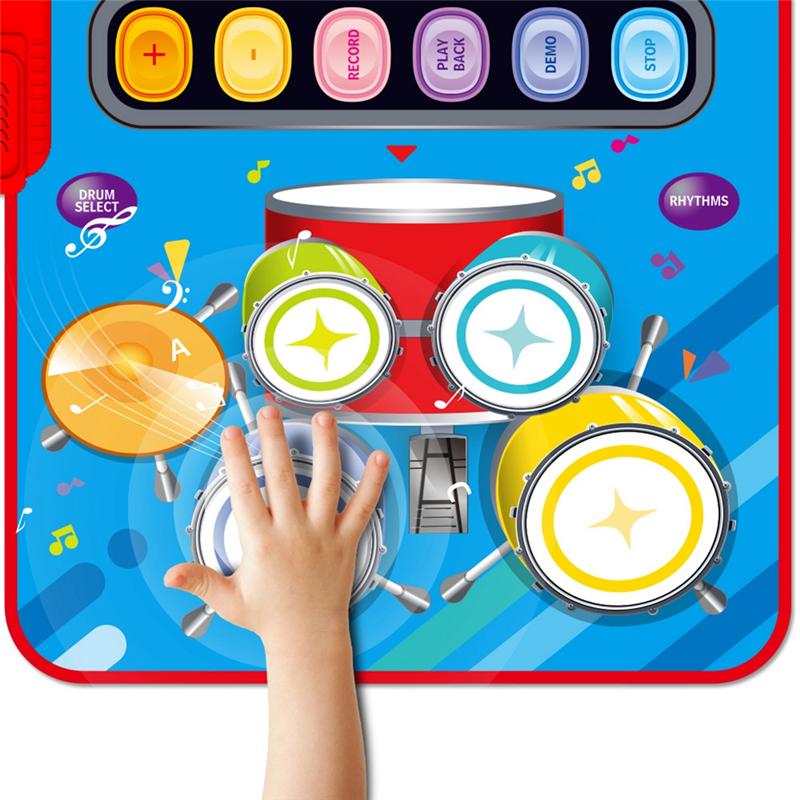 A71Z Children's 2-In-1 Multifunctional Electronic Music Blanket To Cultivate Music Interest
