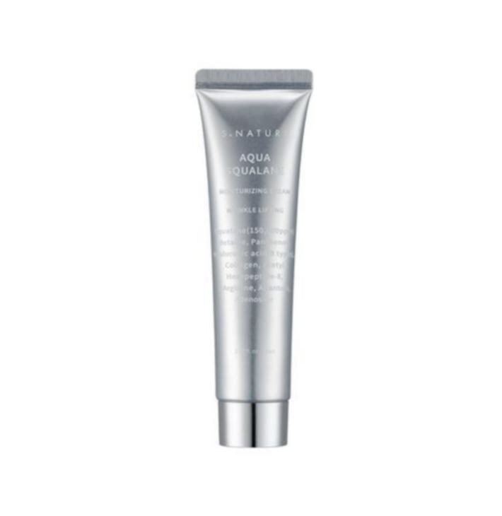 S.NATURE Aqua Squalane Moisture Cream Deep Hydration 60ml
