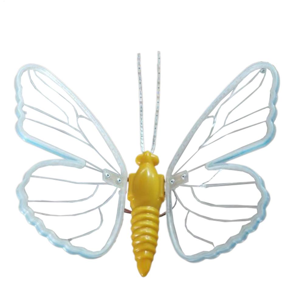 Lumini de Grădină Fluturi Decorațiuni de Exterior Fluture Impermeabile Felinar Mobil Fluturând Realist Pentru Gard Cale Terasă