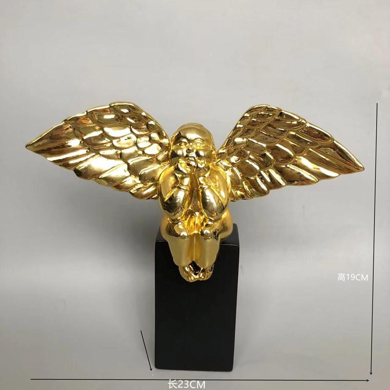 Creative Nordic Little Angel Ornaments for Simple and Fashionable Living Room and Children's Room Home Decoration