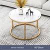 Nordic Light Coffee Table: Simple and Stylish Living Room Piece for Small Apartments