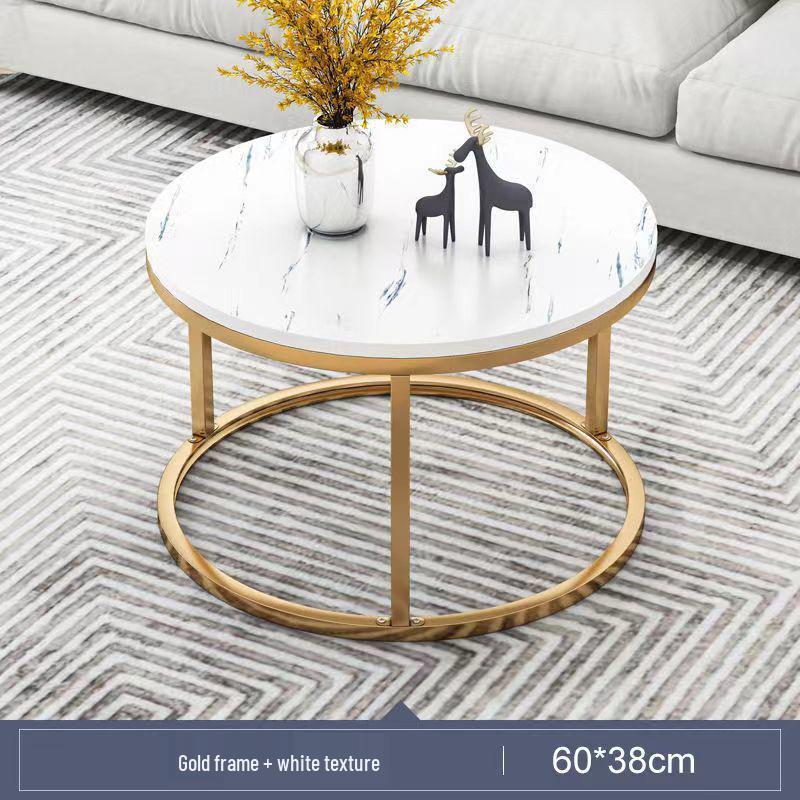Nordic Light Coffee Table: Simple and Stylish Living Room Piece for Small Apartments