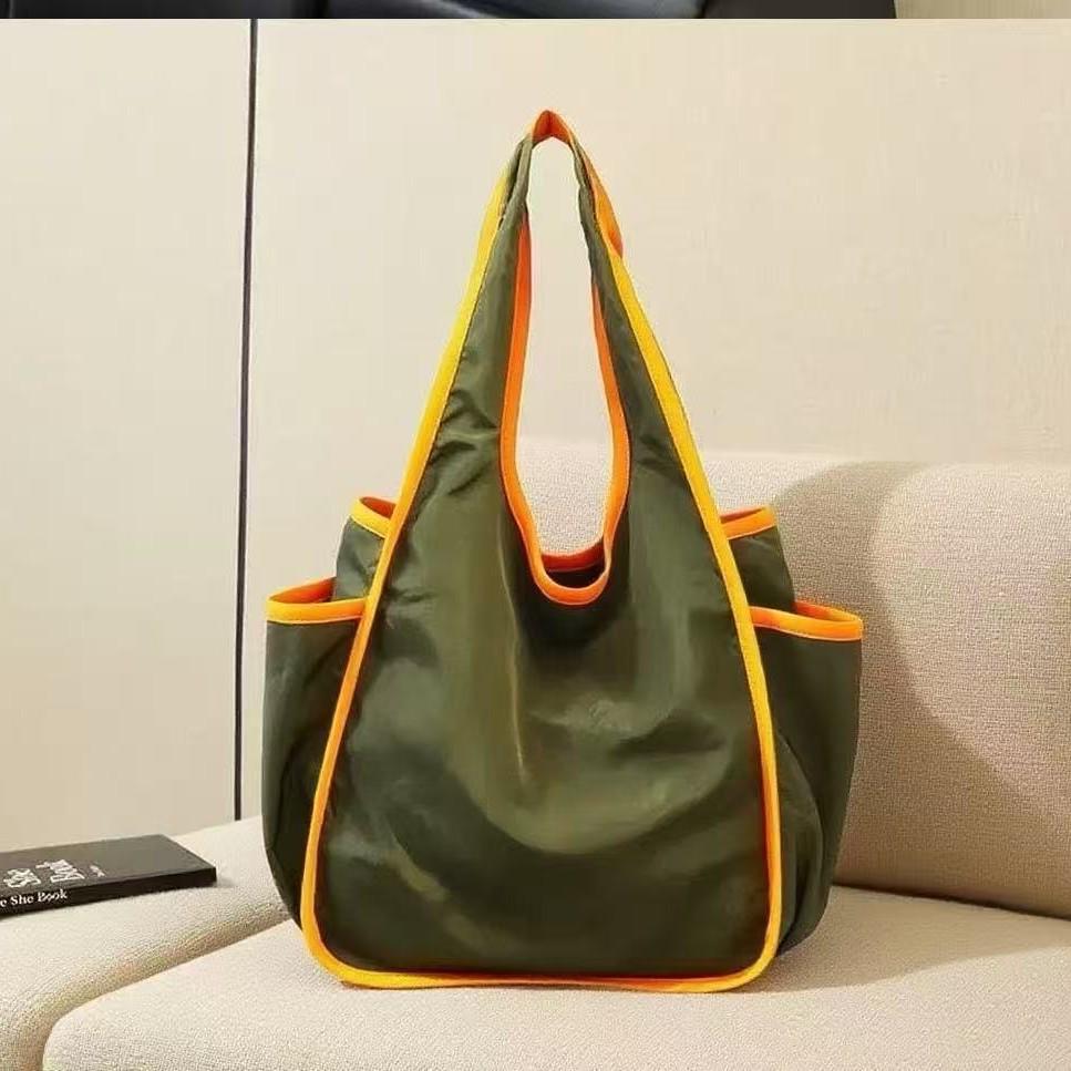 Miljövänlig japansk hopfällbar axelväska – Bärbar, Förstärkt matkasse & Resväska