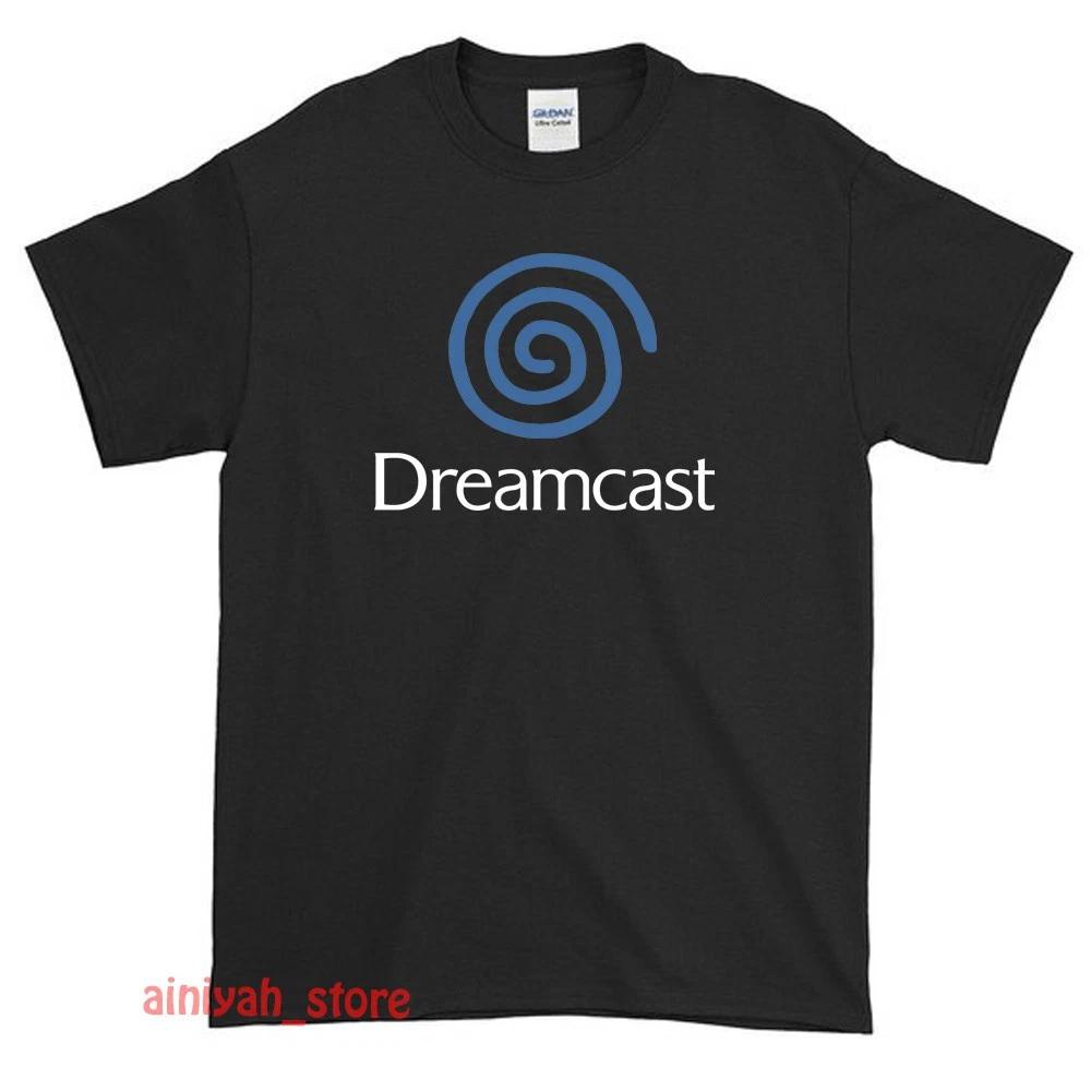 New Dreamcast Logo Men s Funny T shirt USA Size S-XXL 4XL