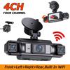 2024 Dual Lens 1080P Car Dash Cam with Night Vision & 360° Front and Interior Recording