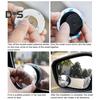For Reversing 2Pcs Rearview Convex Mirror Clear 360 Degree Rotation Wide Angle Car Rimless Convex Parking Mirror Driving Safet