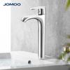 single handle high arc hot & cold basin faucet, chrome