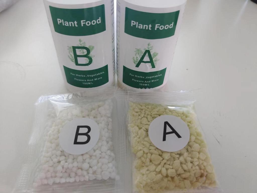 Cotton Biochar AB Fertilizer for Hydroponics Compatible with Aerogarden - Free Sample