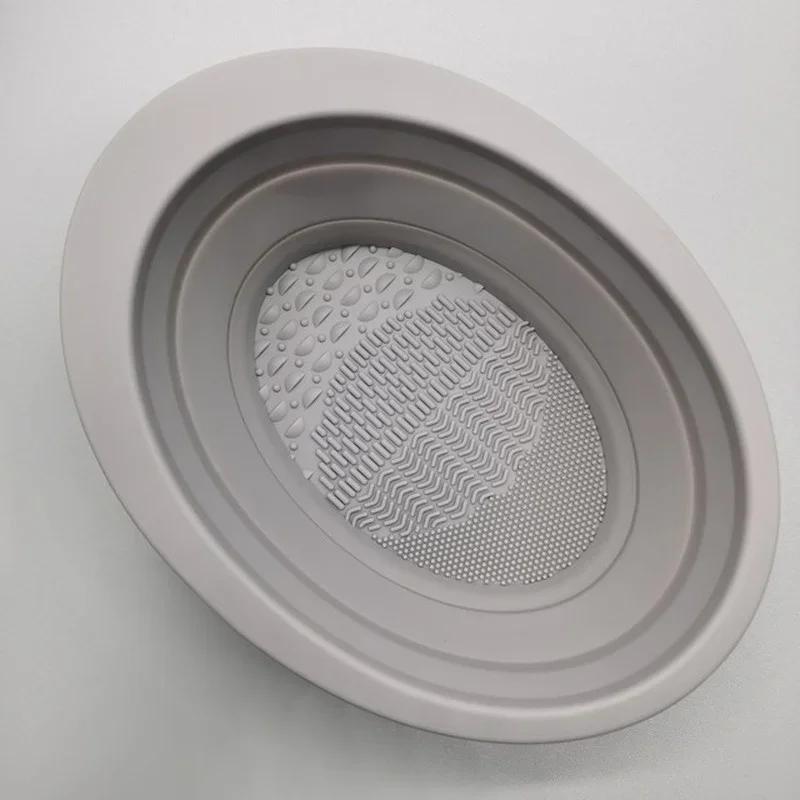 

Силиконовая миска для очистки кистей для макияжа, складной коврик для очистки, косметические кисти для тональной основы, теней, пудры, инструменты для очистки макияжа